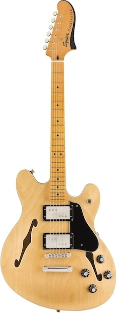 SQUIER CLASSIC VIBE STARCASTER NATURAL MP