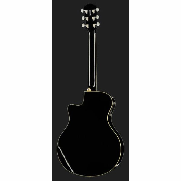 Yamaha Apx 600 BL Negra Guitarra Electroacústica