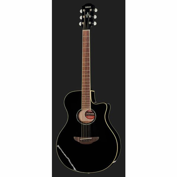 Yamaha Apx 600 BL Negra Guitarra Electroacústica