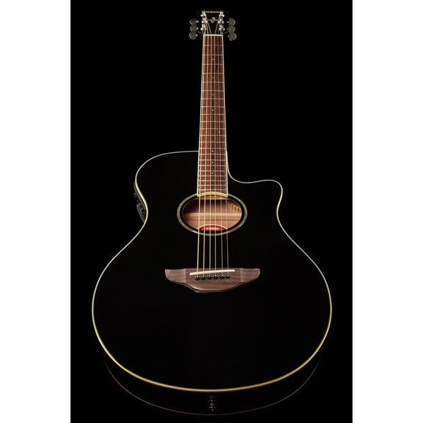 Yamaha Apx 600 BL Negra Guitarra Electroacústica