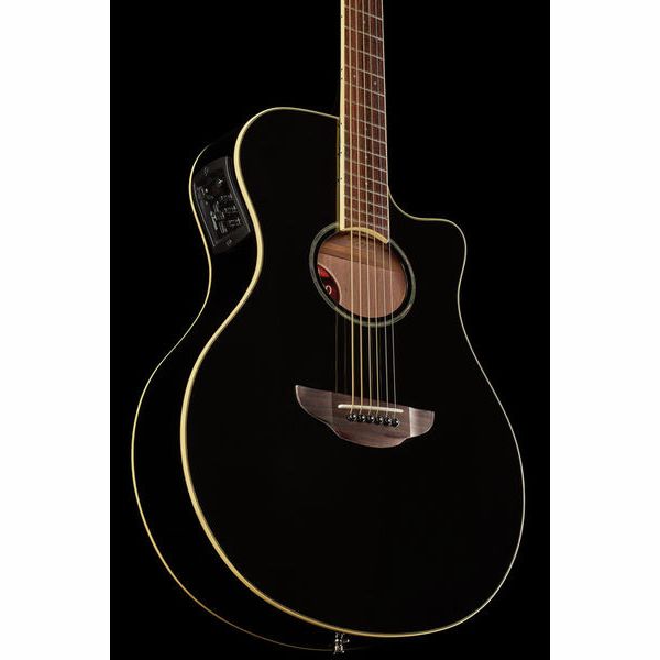 Yamaha Apx 600 BL Negra Guitarra Electroacústica