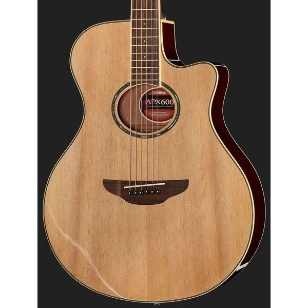 Yamaha Apx 600 Natural Guitarra Electroacústica