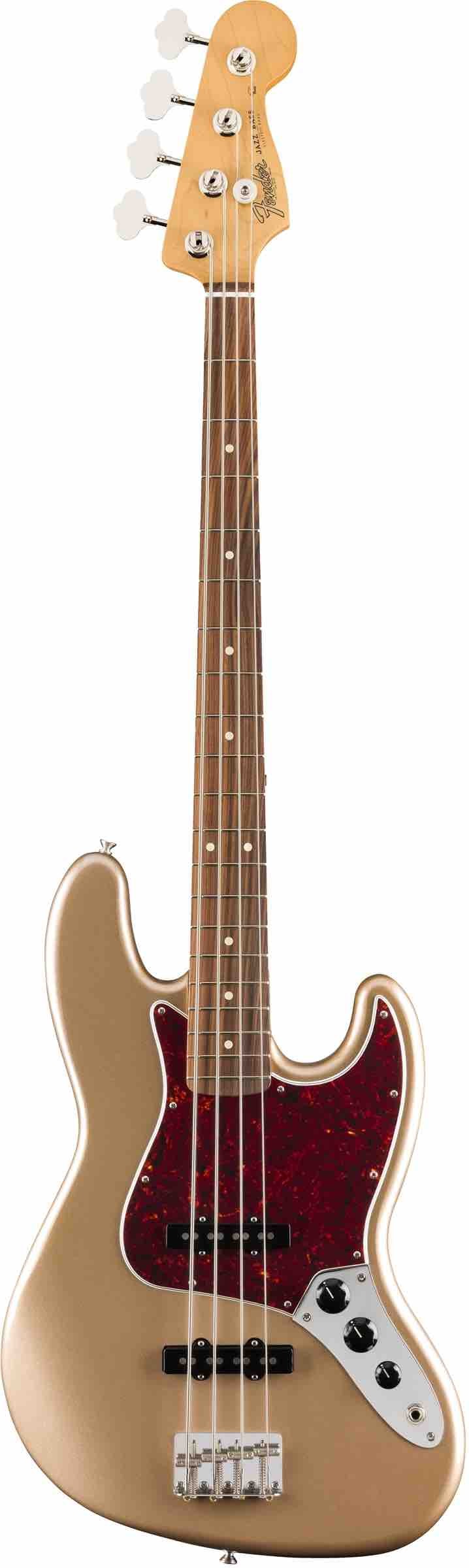 FENDER VINTERA 60 JAZZ BASS FIREMIST GOLD PF