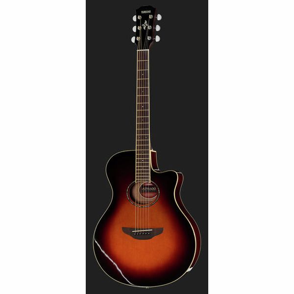 Yamaha Apx 600 Old Violín Sunburst Guitarra Electroacústica