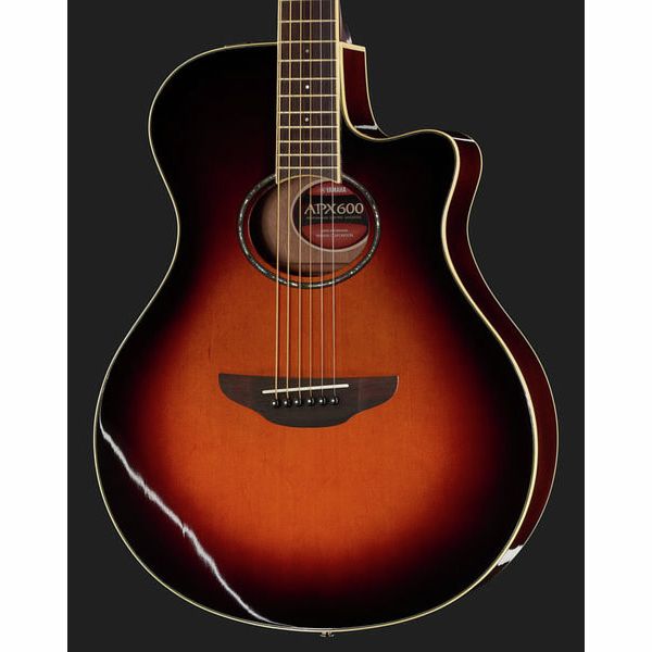 Yamaha Apx 600 Old Violín Sunburst Guitarra Electroacústica