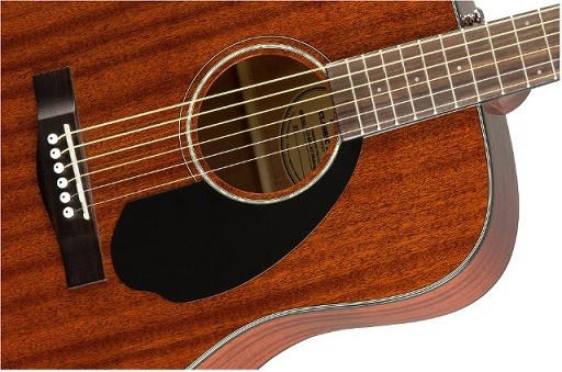 FENDER CD-60S DREADNOUGHT ALL MAHOGANY WN