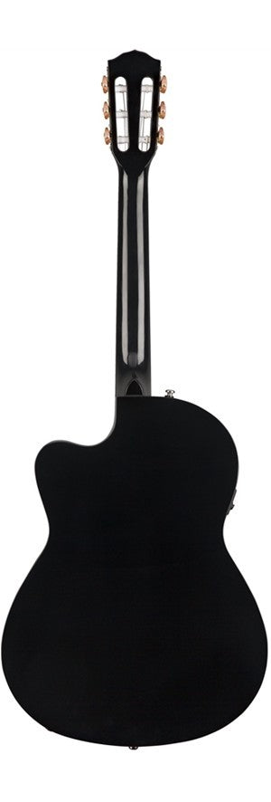 FENDER CN-140SCE NEGRA WN CON ESTUCHE