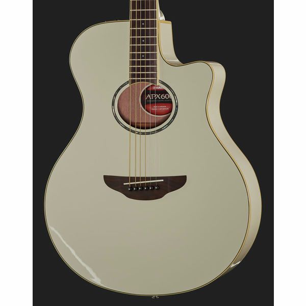 Yamaha Apx 600 VW Vintage White Guitarra Electroacústica