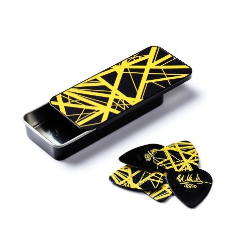 DUNLOP LATA EVH NEGRO Y AMARILLO