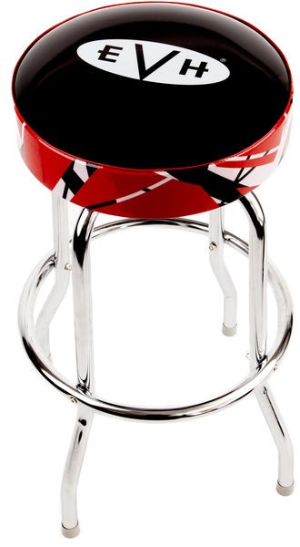 EVH TABURETE ROJO CON RAYAS 30
