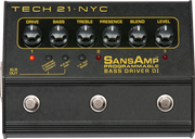 Tech 21 Sansamp Programmable Bass Driver DI