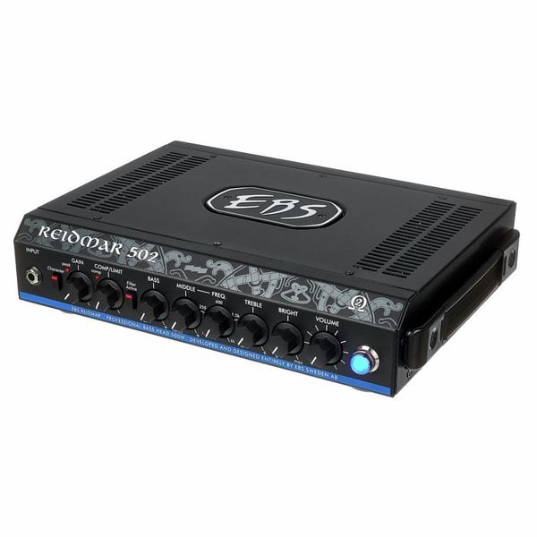 EBS AMPLIFICADOR BAJO CABEZAL REIDMAR 502 - 500W