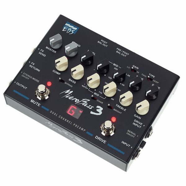 EBS PREAMPLIFICADOR MICROBASS PROFESSIONAL 