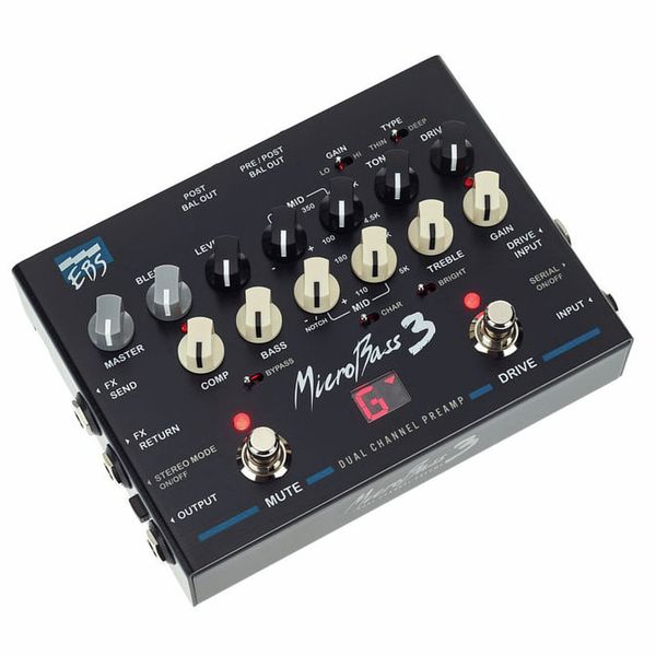 EBS PREAMPLIFICADOR MICROBASS PROFESSIONAL 