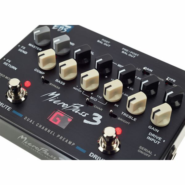 EBS PREAMPLIFICADOR MICROBASS PROFESSIONAL 