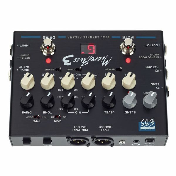 EBS PREAMPLIFICADOR MICROBASS PROFESSIONAL 