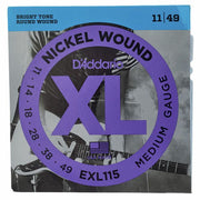 D'Addario EXL115, Cuerdas de guitarra eléctrica 11