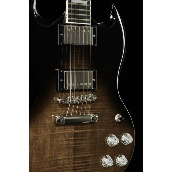 EPIPHONE SG MODERN FIGURED TRANS BLACK FADE