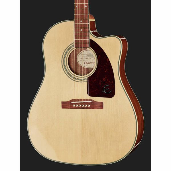 EPIPHONE J-15 EC Deluxe FISHMAN ESTUCHE NATURAL