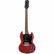 EPIPHONE SG CLASSIC P-90S WORN CHERRY