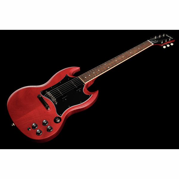 EPIPHONE SG CLASSIC P-90S WORN CHERRY