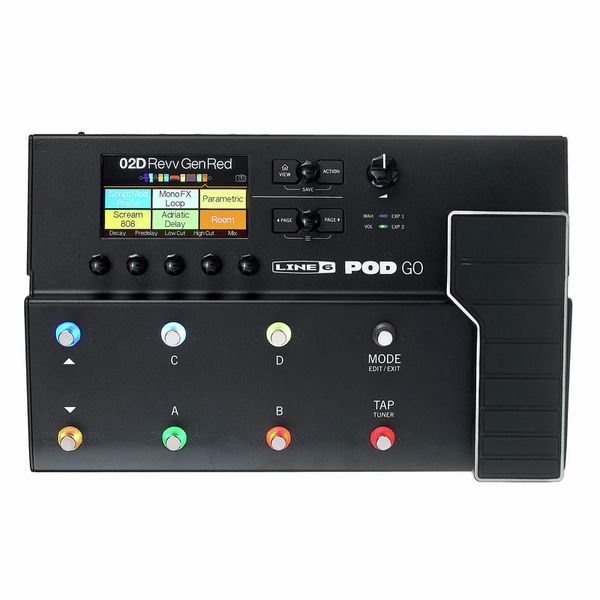 LINE 6 POD GO PEDALERA MULTIEFECTOS