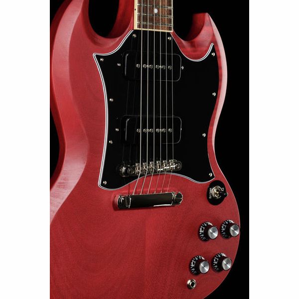 EPIPHONE SG CLASSIC P-90S WORN CHERRY