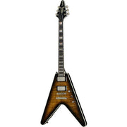 EPIPHONE FLYING V PROPHECY AGED YELLOW TIGER