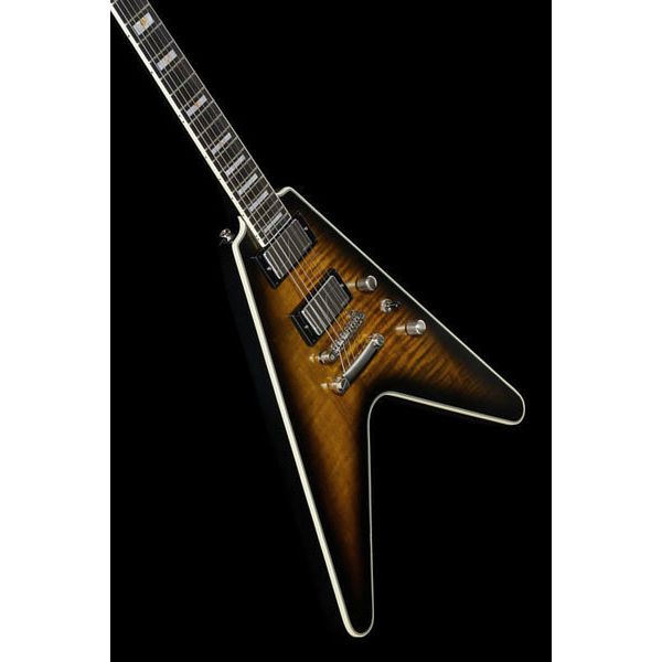 EPIPHONE FLYING V PROPHECY AGED YELLOW TIGER