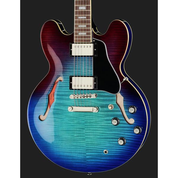 EPIPHONE ES-335 FIGURED BLUEBERRY BURST