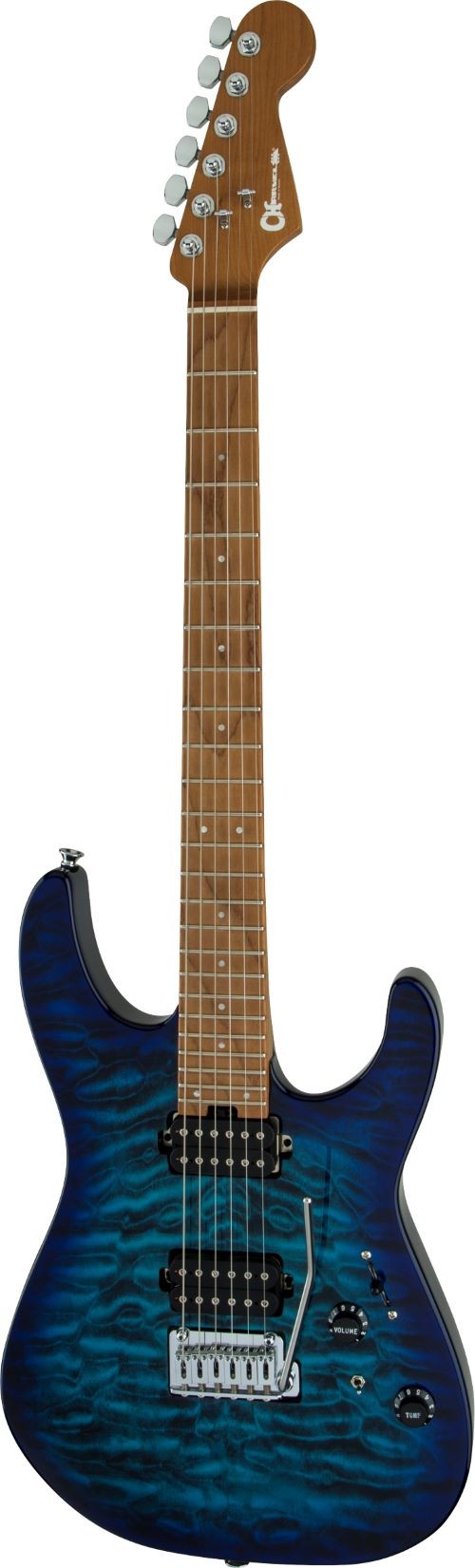 CHARVEL PRO MOD DK24 HH 2PT CM QM CHB