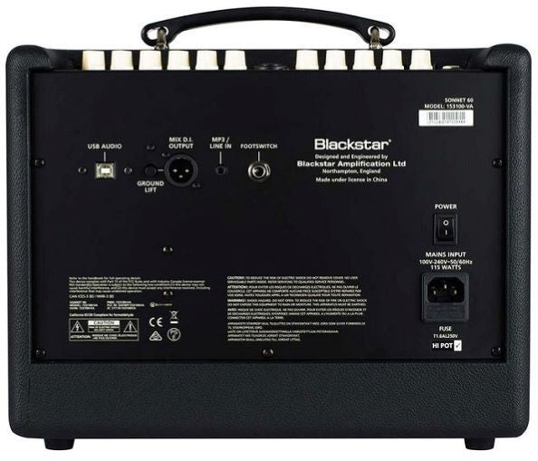 BLACKSTAR SONNET 60 BK