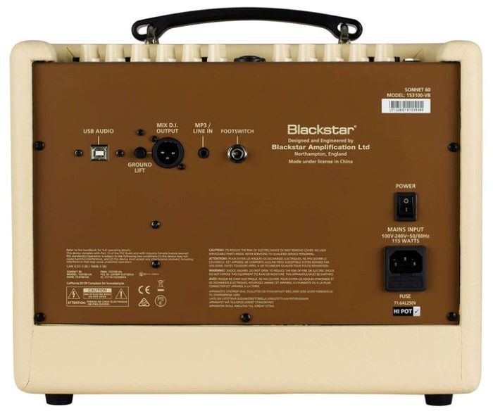 BLACKSTAR SONNET 60 BLONDE