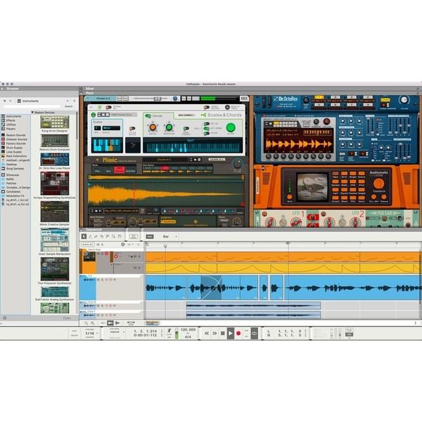 Reason Studios Reason 12 Upgrade (From Essentials/Intro/Lite/Ltd)