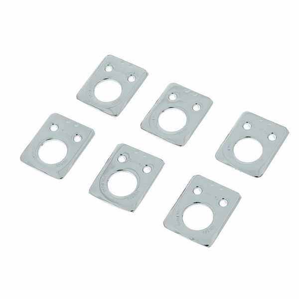 TUSQ Premium Plates For Fender Style 2 Pin Hole - Chrome