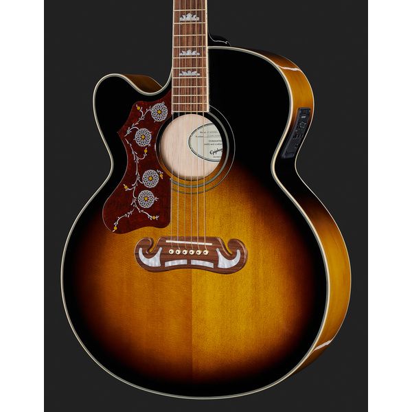 EPIPHONE J-200 EC STUDIO SOLID TOP FISHMAN ZURDO V