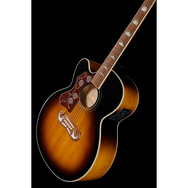 EPIPHONE J-200 EC STUDIO SOLID TOP FISHMAN ZURDO V
