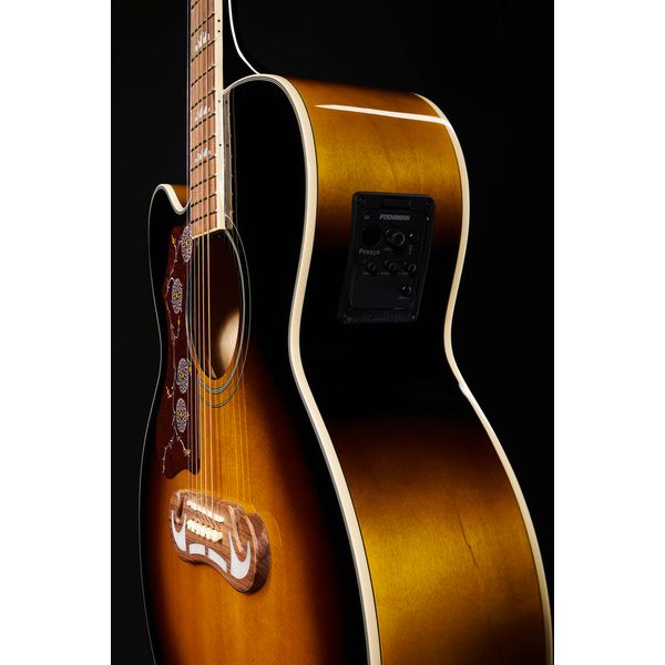 EPIPHONE J-200 EC STUDIO SOLID TOP FISHMAN ZURDO V