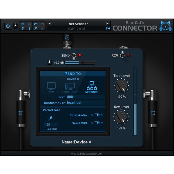 Blue Cat Connector