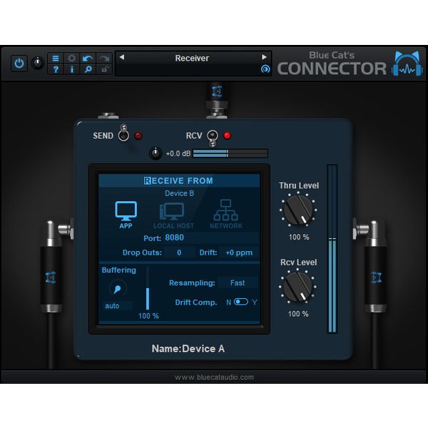 Blue Cat Connector