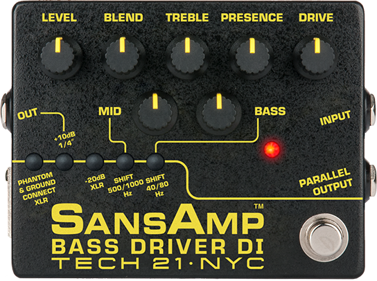 Tech 21 Sansamp Bass Driver DI (V2)