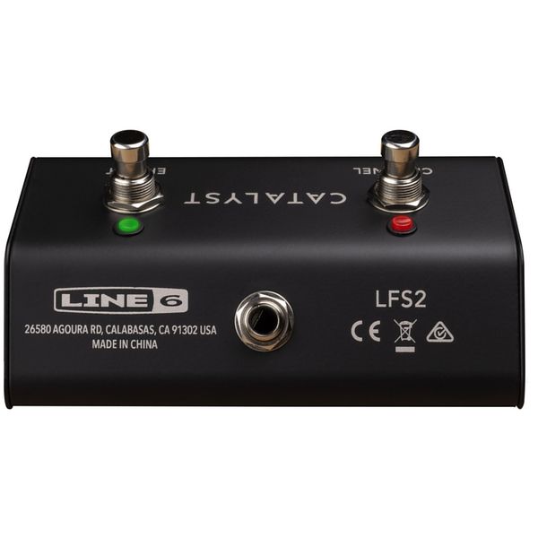 LINE 6 LFS 2 FOOT SW PEDAL CONMUTADOR