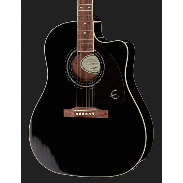 EPIPHONE J-45 EC STUDIO TAPA SOLIDA FISHMAN EBONY
