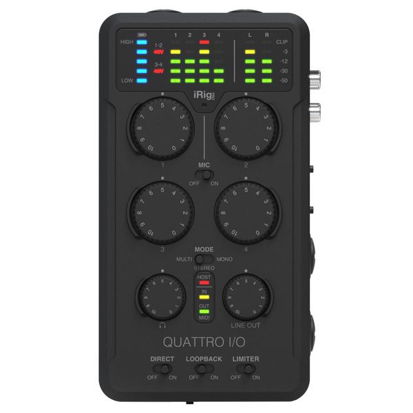 Ik Multimedia iRig Pro Quattro I/O