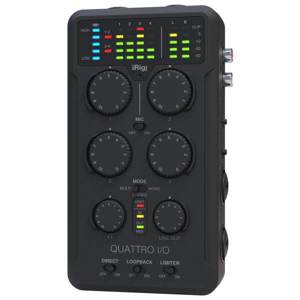 Ik Multimedia iRig Pro Quattro I/O