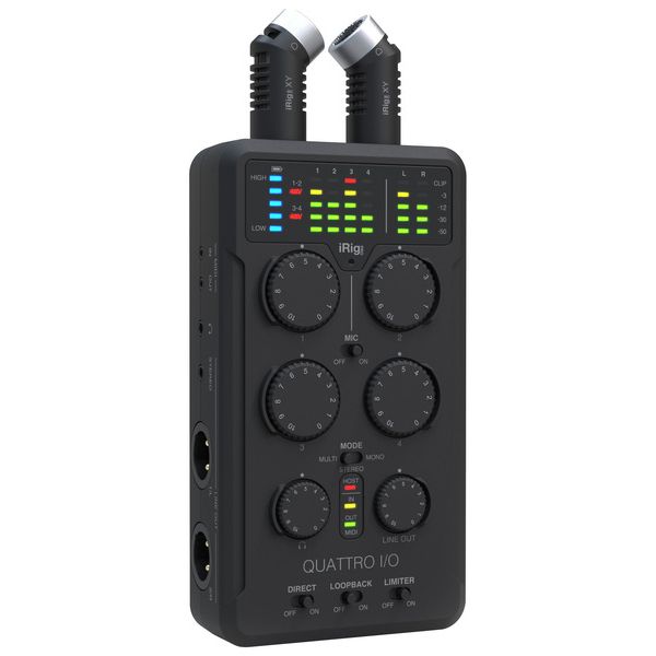 IK Multimedia iRig Pro Quattro I/O Deluxe
