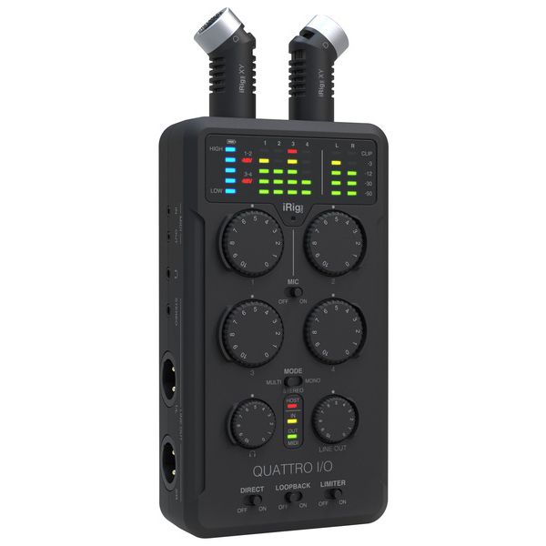 IK Multimedia iRig Pro Quattro I/O Deluxe