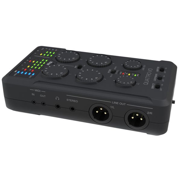 IK Multimedia iRig Pro Quattro I/O Deluxe