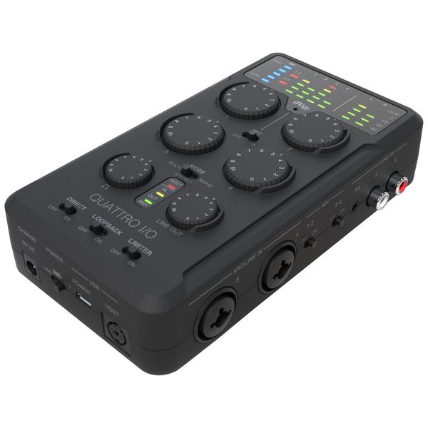 IK Multimedia iRig Pro Quattro I/O Deluxe