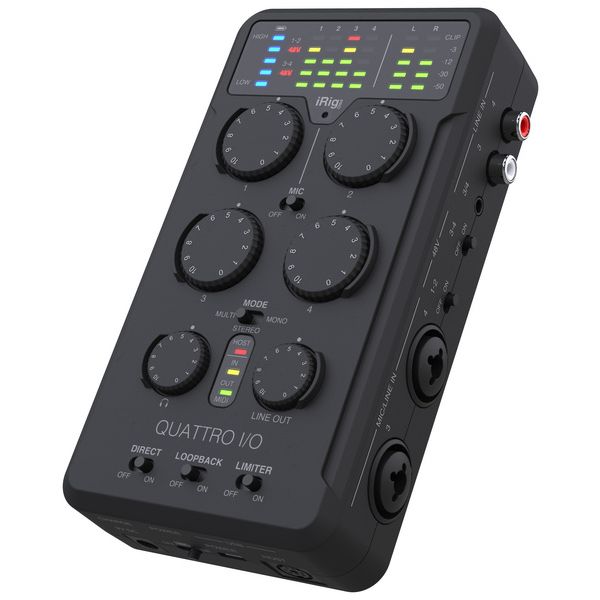 IK Multimedia iRig Pro Quattro I/O Deluxe